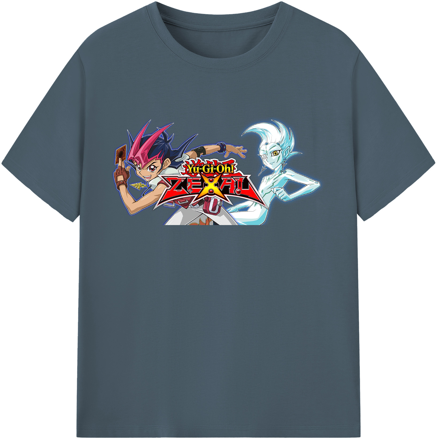 （画像用） 遊☆戯☆王 Yu-Gi-Oh! 綿100％半袖Tシャツ（フロントプリント）